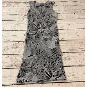 Vintage Dizaro Collection Floral Halter Dress Size Medium 90s Made In Canada